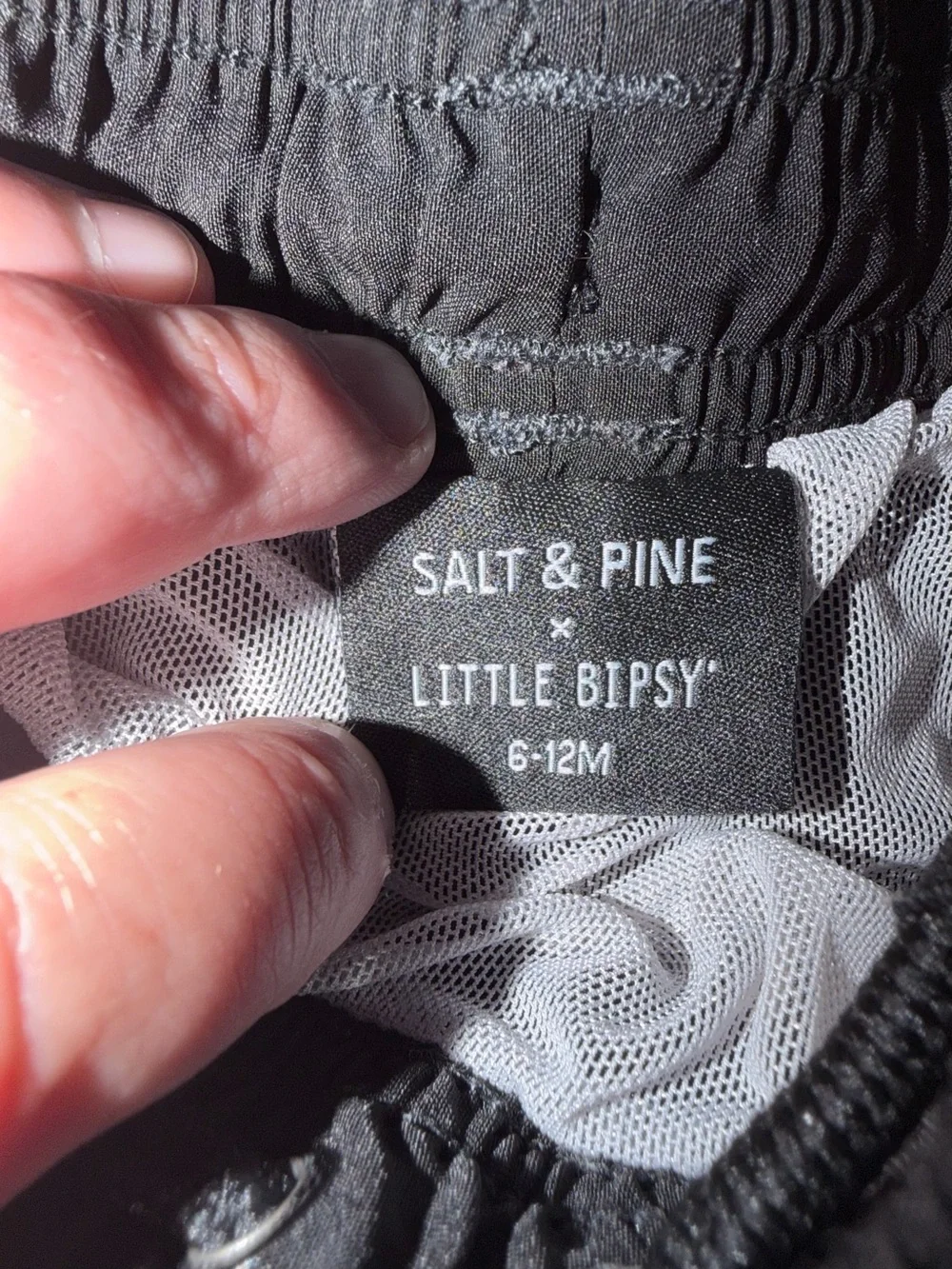 Salt and Pine X Little Bipsy 6/12 Colorblock Swim Trunks